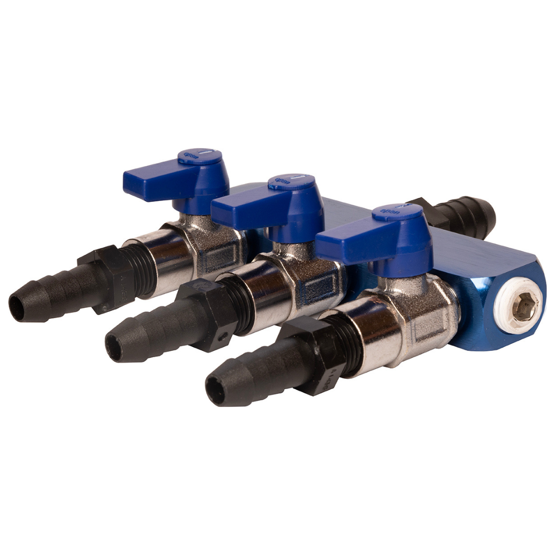 Splitters for Higher Flow Water or Air Lines - Living Water Aeration
