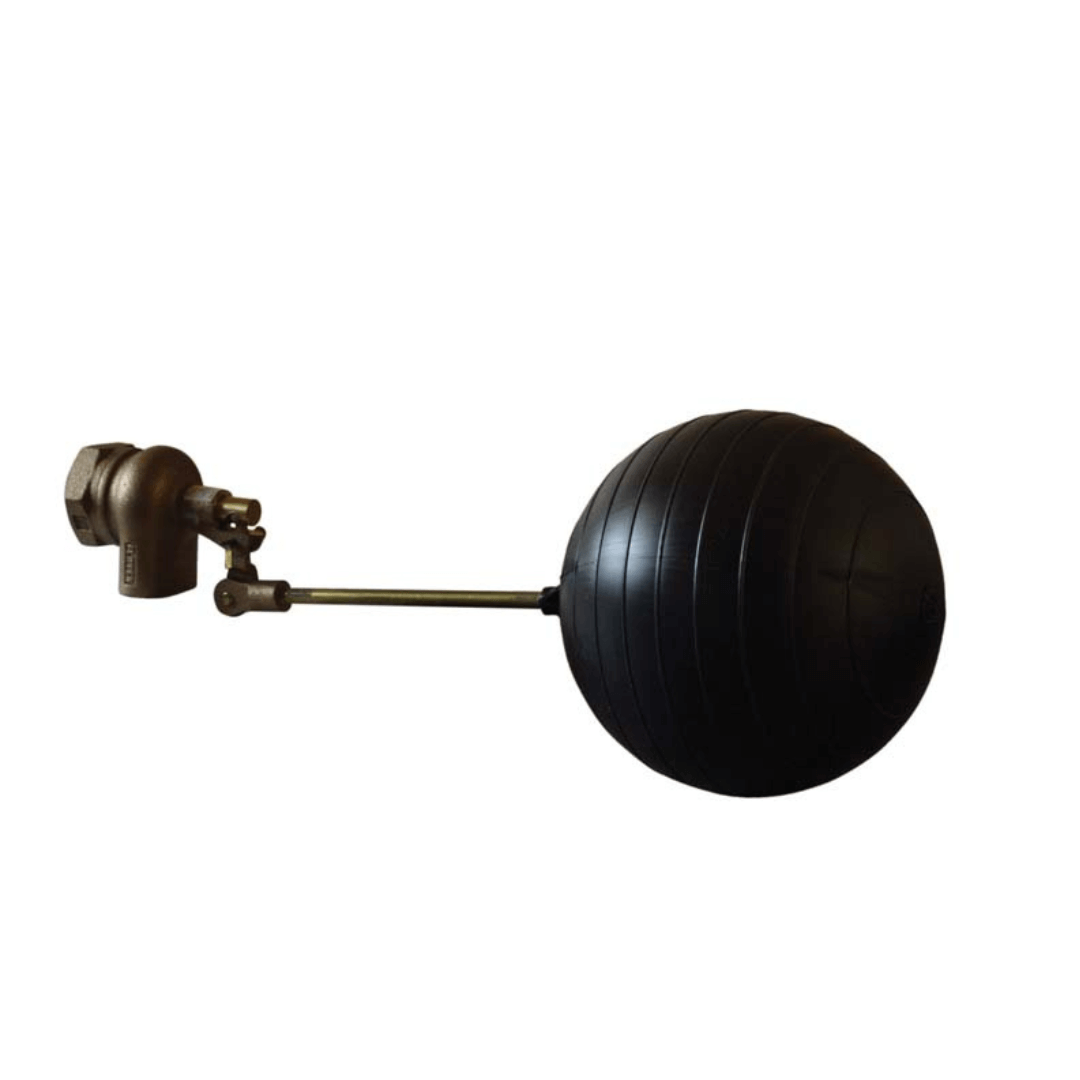 Pro-Series 1 1/2 inch brass fill valve WFS150N with float ball assembly for water fill boxes, skimmers, and vaults