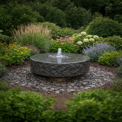 Millstone Pedestal Fountain Kit