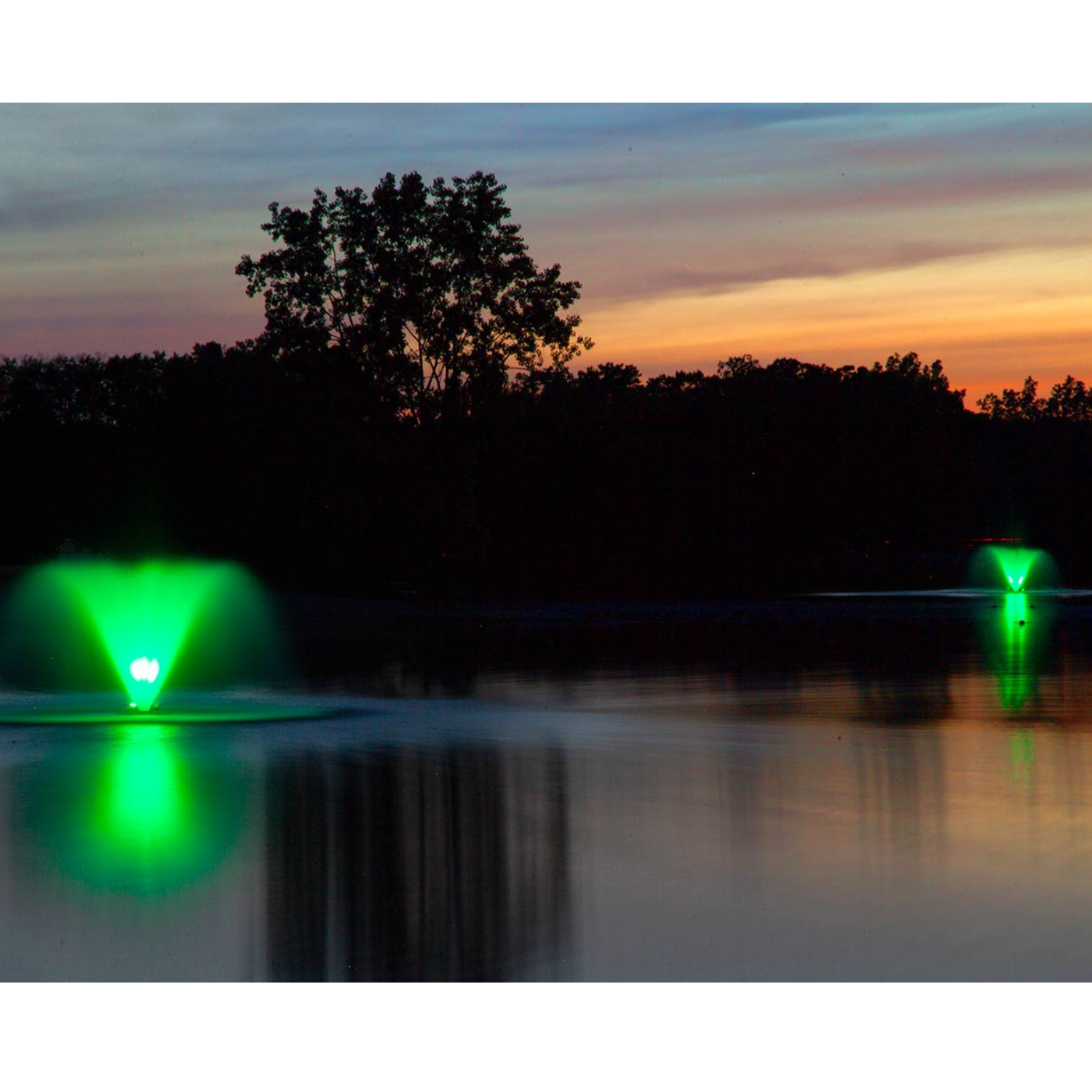 Scott Aerator Color-Changing LED RGB Fountain Lights - Living Water Aeration