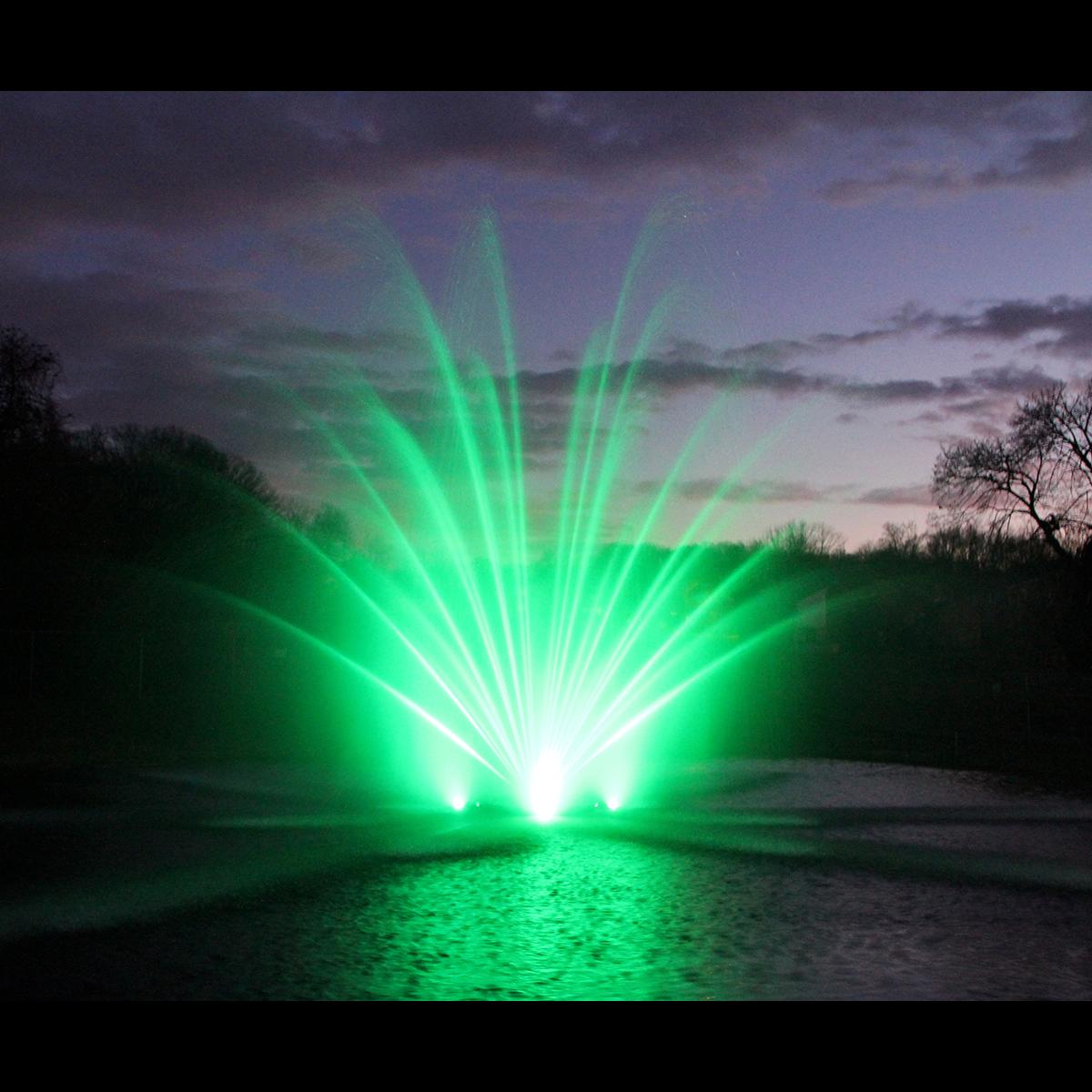 Otterbine Fountain Glo MAXI-RGBW Lighting - 4 Light Kit - Living Water Aeration