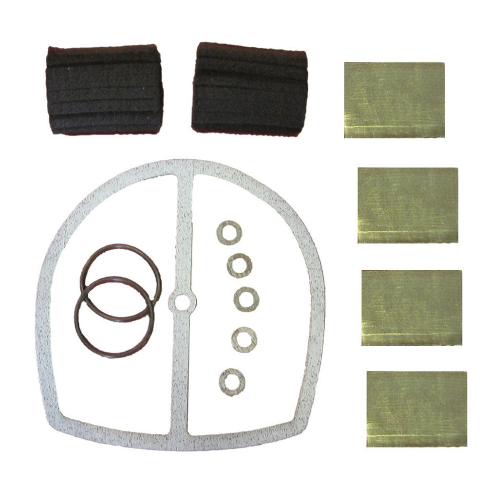 EasyPro RV33V rebuild kit for Gast rotary vane compressor with vanes, filters, gaskets and O-rings