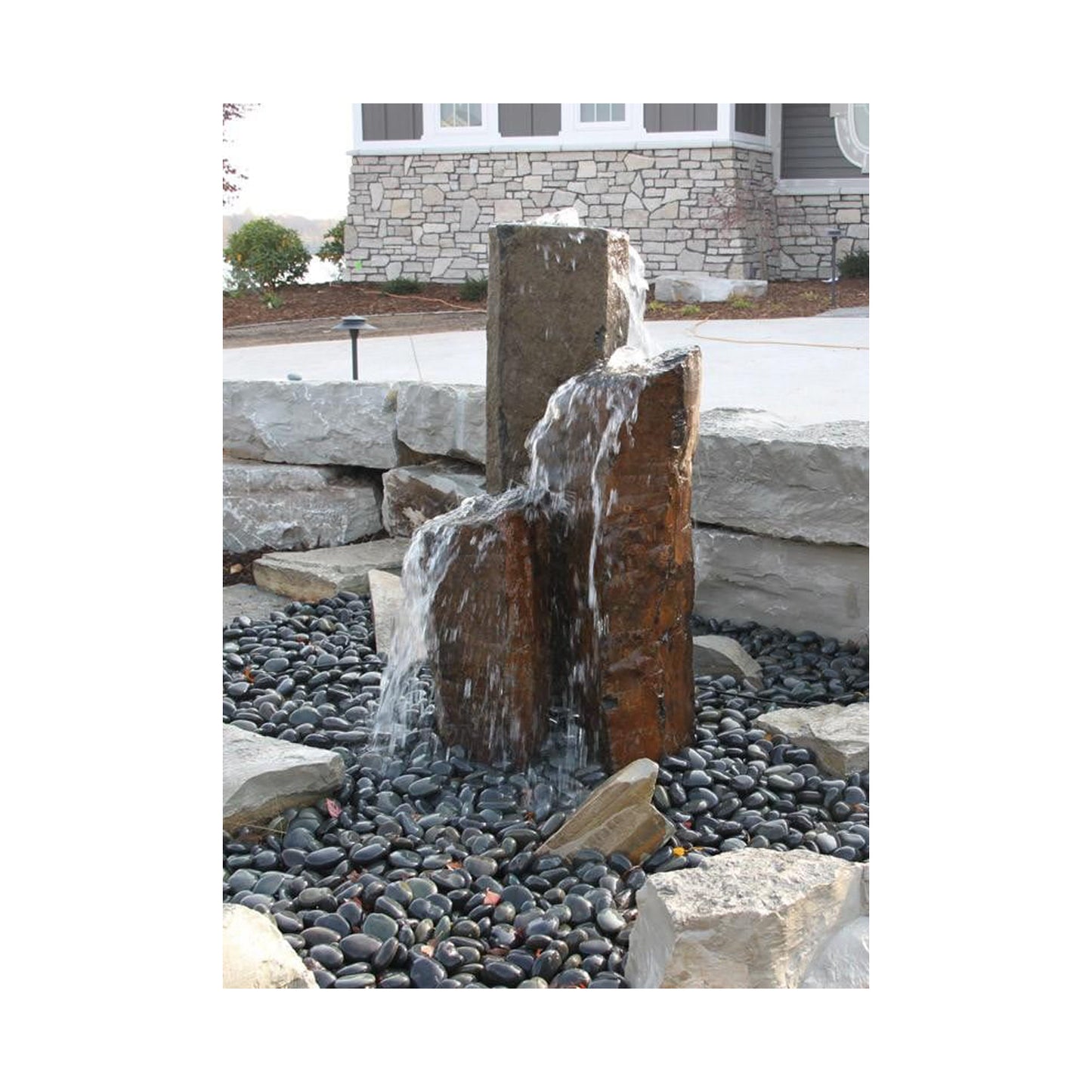 Large Basalt Columns - Living Water Aeration