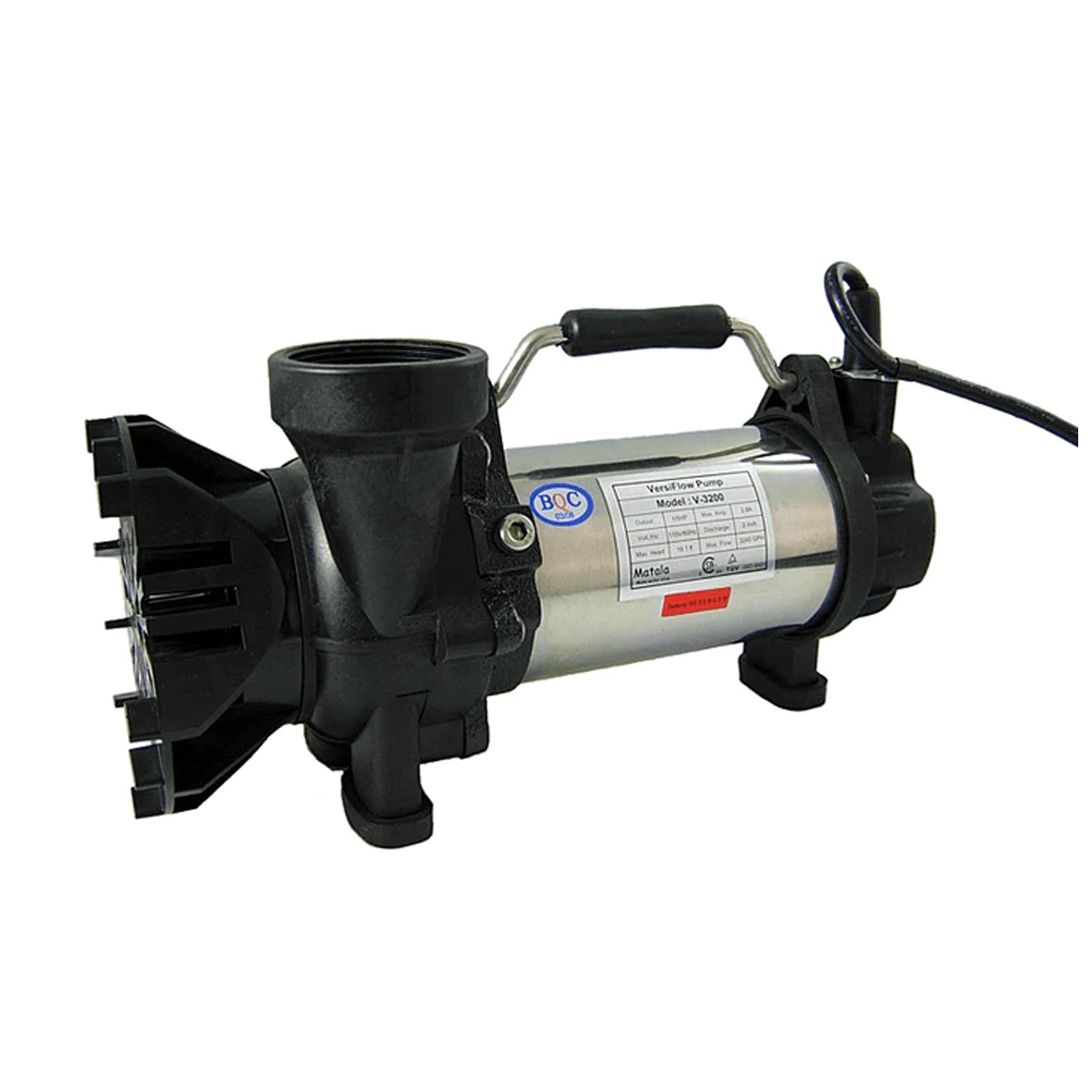 Matala Horizontal Pond Pump 3240 GPH - Living Water Aeration