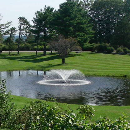 Otterbine Sunburst aerating pond fountain, fan-shaped spray – view 4