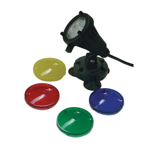 Two 6 Watt Underwater LED Lights with Transformer