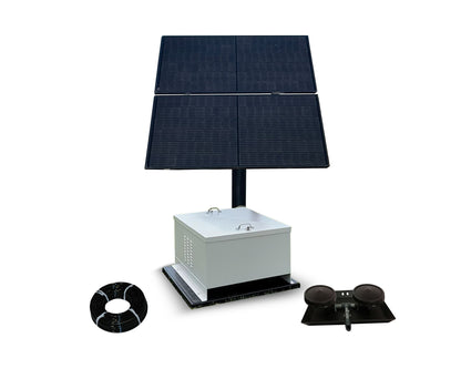 NightAir I™ Battery Back Up Solar Aerator - Living Water Aeration