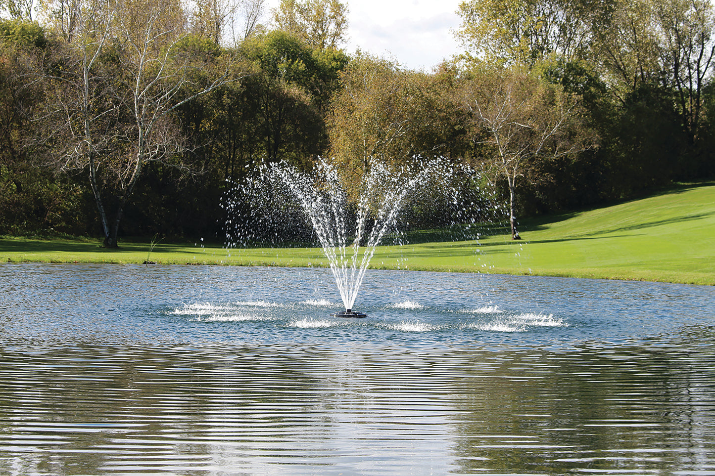 Kasco 3400HJF 3/4 HP Decorative Pond Fountain - 230v - Living Water Aeration