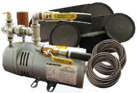AirPro 1/4 HP Rotary Vane Pond Aerator Kit