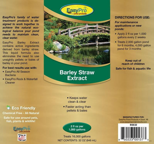 Barley Straw Liquid Extract - 55 Gallon Drum - Living Water Aeration