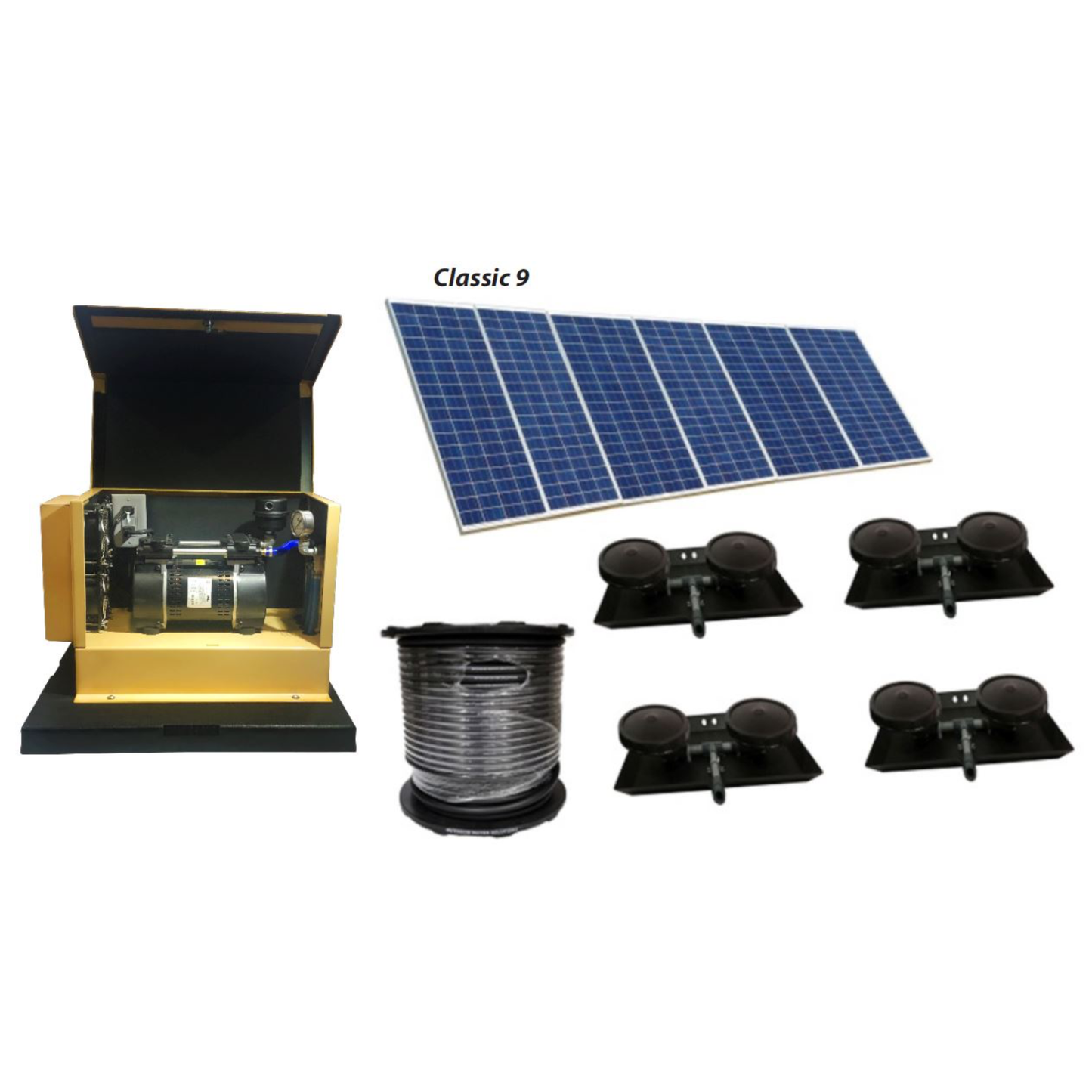 OWS Deep Water Classic 9 Solar Aerator