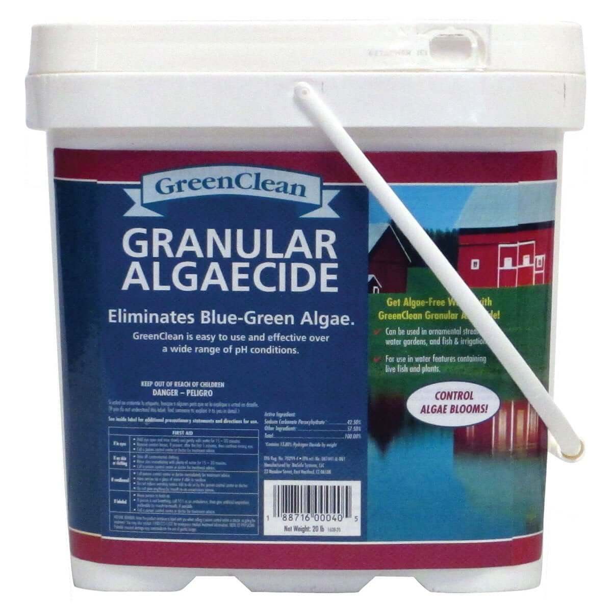 GreenClean Granular Algaecide | OMRI Algae Killer – Living Water Aeration