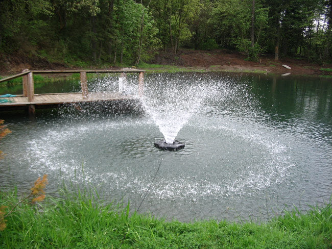 Kasco 3400HVFX 3/4 HP Display Fountain Pond Aerator - 240V - Living Water Aeration
