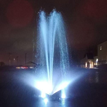 Kasco Color Changing RGB Fountain Lighting - 6 Light Kit - Living Water Aeration