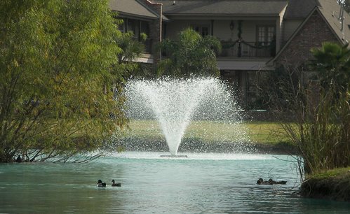 Otterbine Gemni Floating Pond Fountains - Living Water Aeration