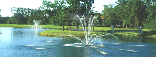 Otterbine Genesis Floating Pond Fountain - Living Water Aeration