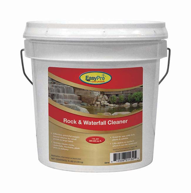 Rock & Waterfall Cleaner - 100lb Fiber Drum - Living Water Aeration