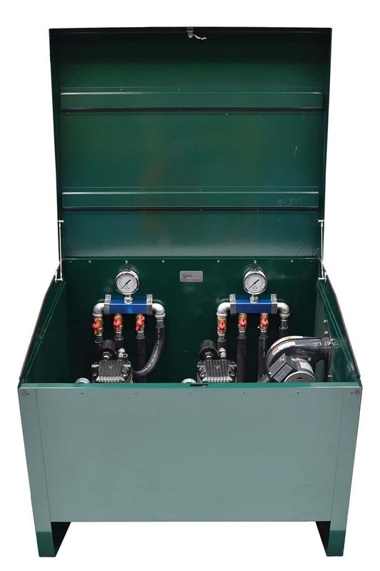 Airpro Rocking Piston System 1/2 HP 115v w/ 6 Diffusers - Living Water Aeration